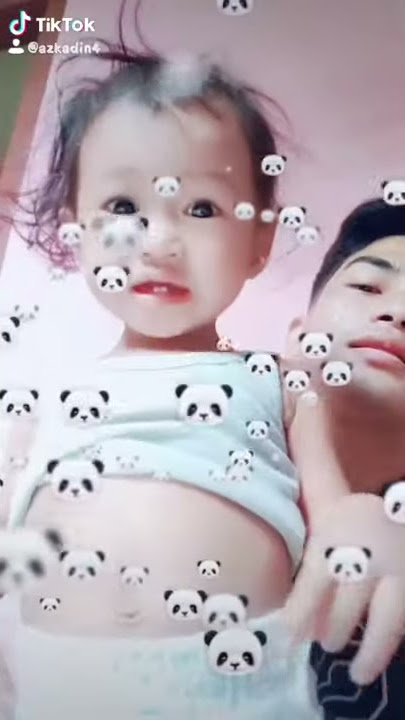 Tiktok Bersin Panda ngakak kelihatan perutnya  😁