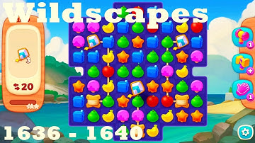 Wildscapes Level 1636 - 1640 HD Walkthrough | 3 - match game | gameplay | android | ios | pc | app