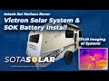 Intech sol horizon victron solar install    bmv 712  sok battery with flir imaging