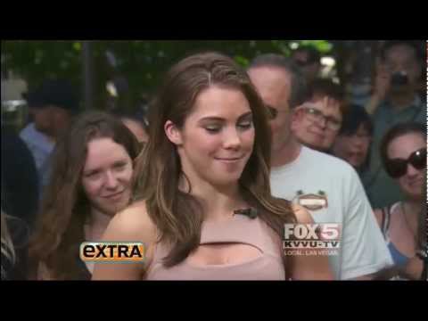 McKAYLA MARONEY - 16 - TEACHES HOW TO DANCE "THE DOUGIE" - FIRST SOLO INTERVIEW - 2012