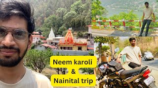 Finally phoch gya Kainchi Dham🙏! Nainital Trip !! Gopro dead😓😓!! Gurgaon to Nainital solo ride🏍️