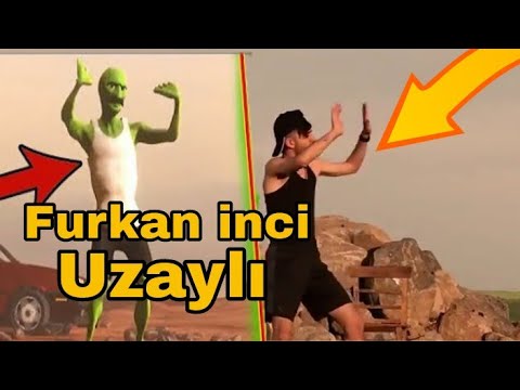 Furkan Inci Yeşil Uzaylı Dansı Yaparsa Vine😂😂👍