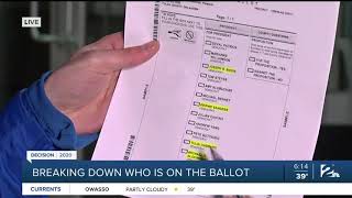 Travis guillory breaks down the many candidates you'll see on ballot
for super tuesday.