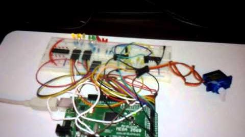 Arduino servo modbus labview