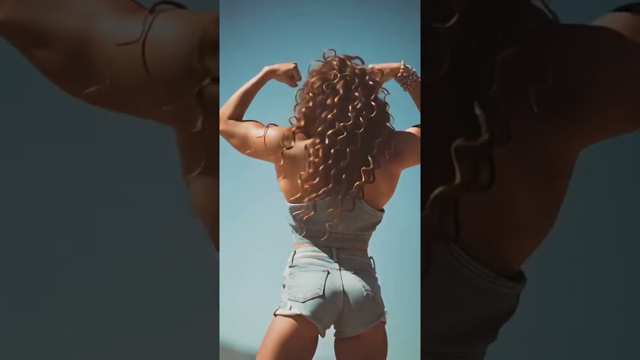 “Denim Heat — Power in Motion”