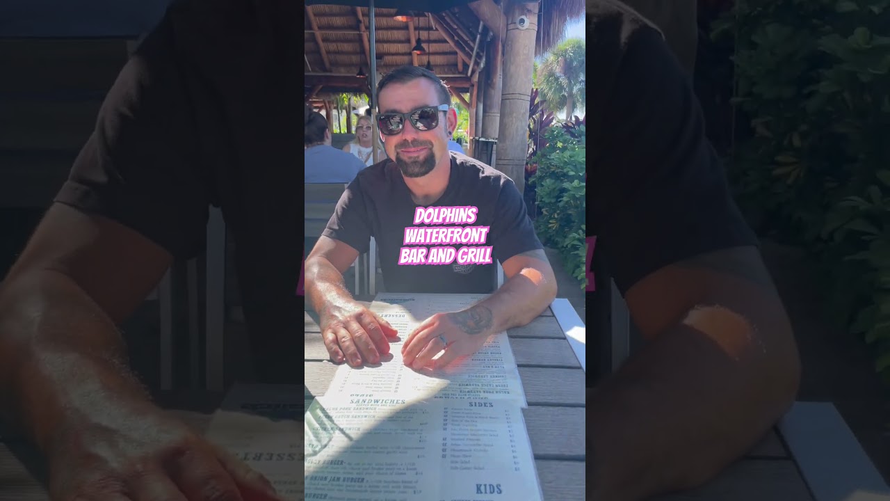 Dolphins Waterfront bar and grill will never disappoint 