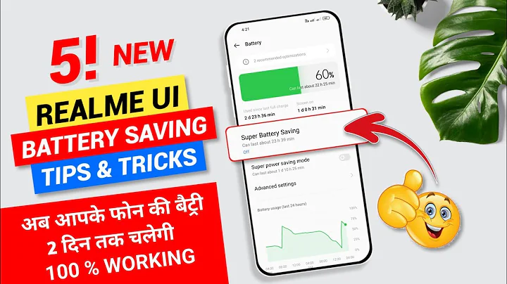 Realme Ui 3.0 Battery Drain Problem Fixed 😍 || Battery saving Tips For All Realme Phones