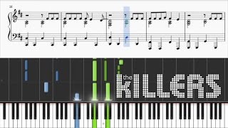 Miniatura del video "The Killers - A Dustland Fairytale - Piano Tutorial + SHEETS"