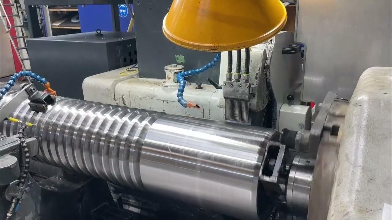 WALDRICHSIEGEN WS III 6 x 8000 Roll Grinding Machine YouTube