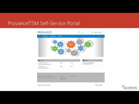 Provance ITSM Self-Service Portal