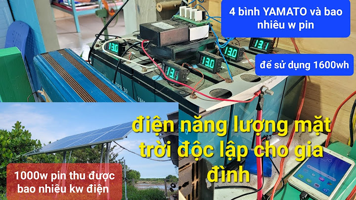 Tải trọng trung bình của tấm năng lượng mặt trời năm 2024