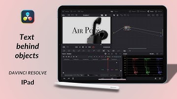 How to Add Text Behind Objects in DaVinci Resolve IPad ( FREE VERSION )
