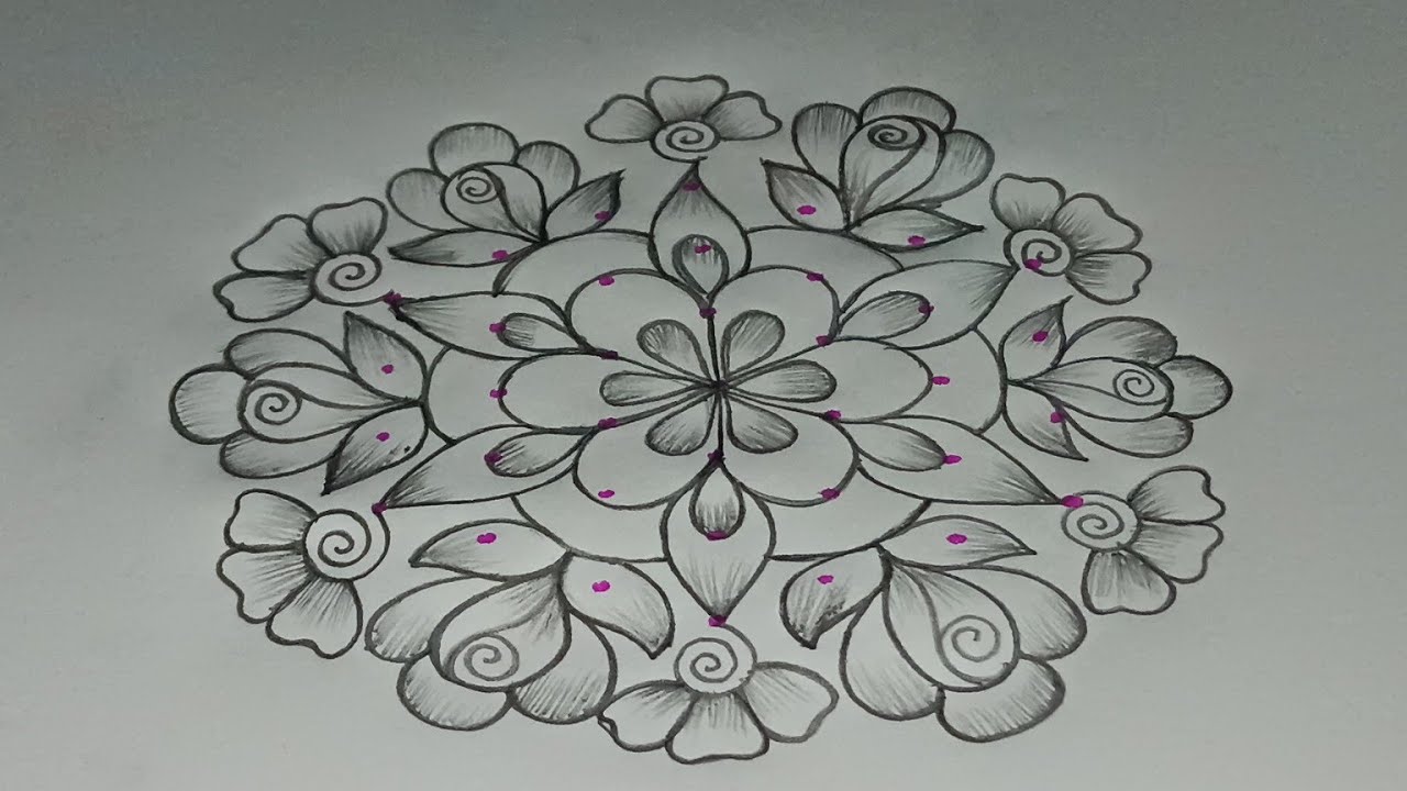 🌺 sankranthi rangoli design 🌺 unique rangoli design 🌺 latest Rangoli design @Mouninaidu999