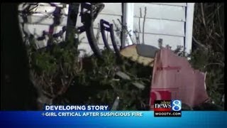 Teens escape house fire, child rescued