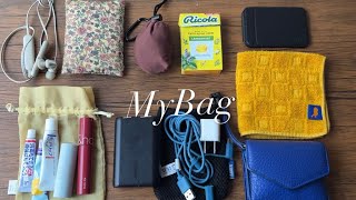 ちょっと出かける時のBag の中身紹介👜お気に入りのAeta、マルジェラ、リップ、iPhoneケース　etc...