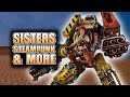 Steampunk Female Miniatures: Raging Heroes Unboxing &amp; Build!