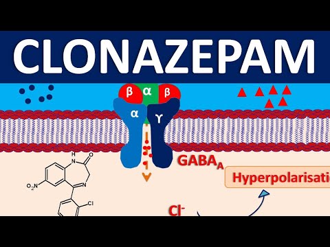 Clonazepam - પદ્ધતિ, અગમચેતી, આડ અસરો અને ઉપયોગિતા
