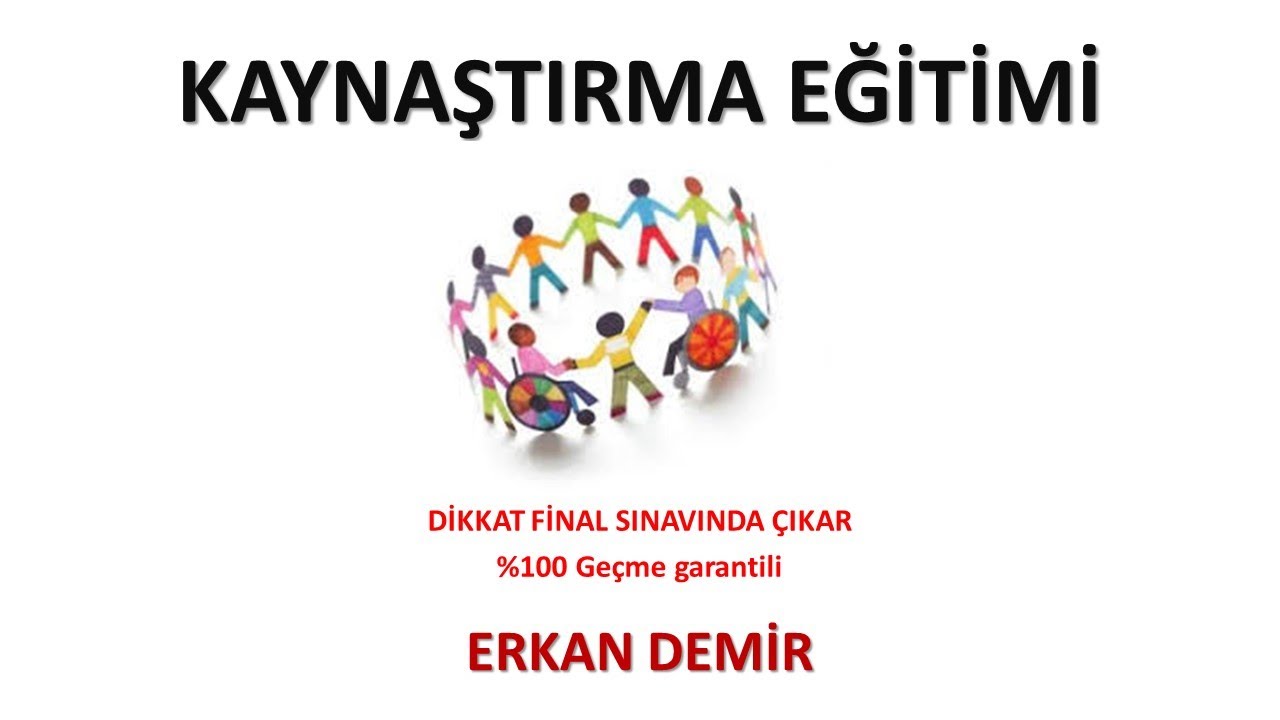 Kaynaştırma Eğitimi (Ata Aöf) - Final (%100 Geçme Garantili)