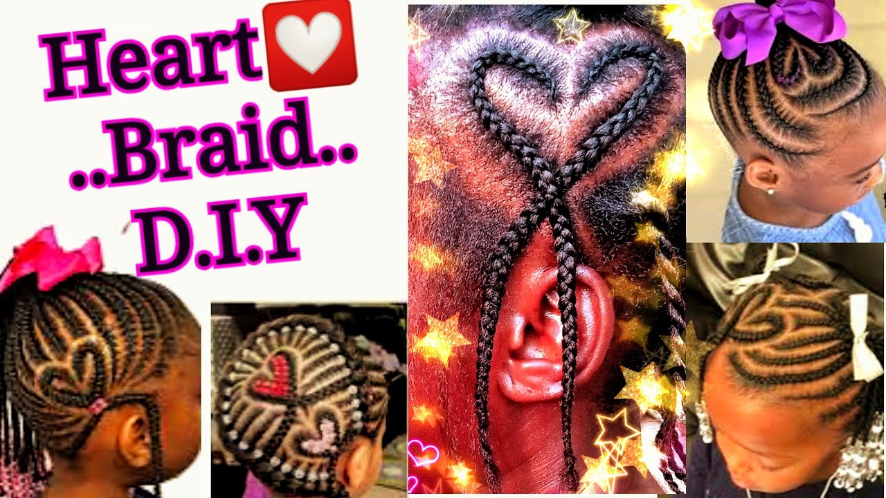 ❤ Easy Heart Braid Tutorial ❤ Hairstyles | Hair Ideas | Hairstyles Ideas |  Braided Hair | Braided Hairstyles | Brai… | Kids hairstyles, Hair styles,  Toddler hair