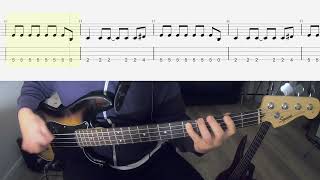 Nirvana - Come as You Are - Bass Cover + Tabs