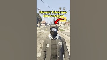 Newest Telescope Glitch Guide in GTA5 | Working#shorts #gta
