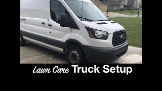 ford transit landscape truck