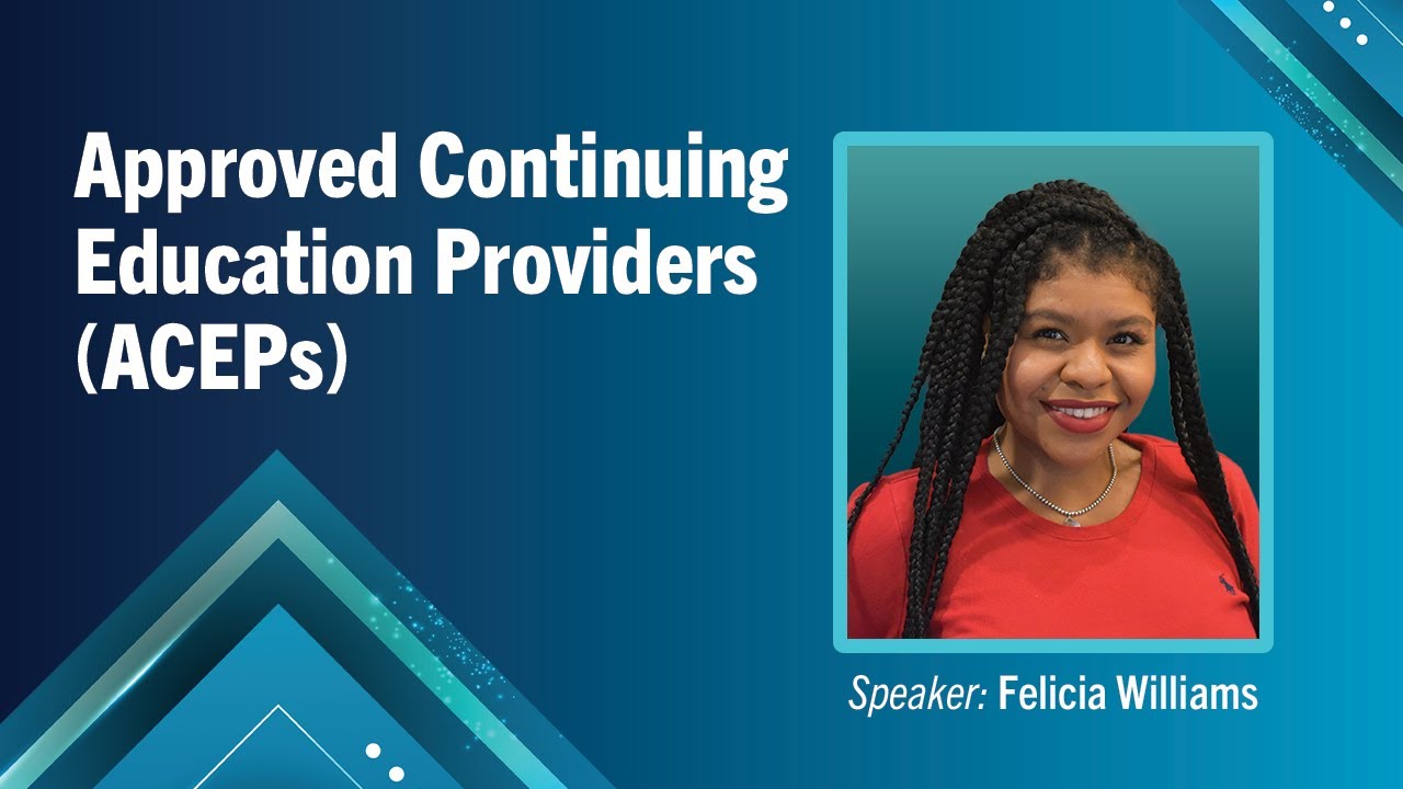 Approved Continuing Education Provider (ACEP) YouTube