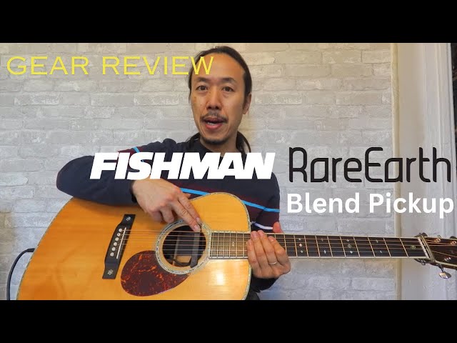 Fishman Rare Earth Blend Pickup / Review - YouTube