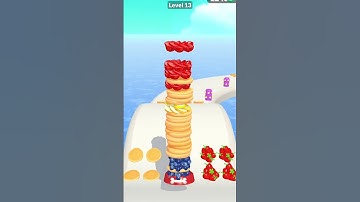 Pancake Run Gameplay Video Level-13 #short