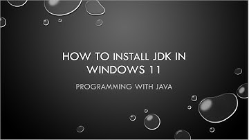 1.1 JDK Installation | How to install jdk in Windows 11(With JAVA_HOME)