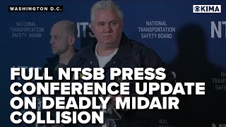 Full NTSB Press Conference Update on DC Collision