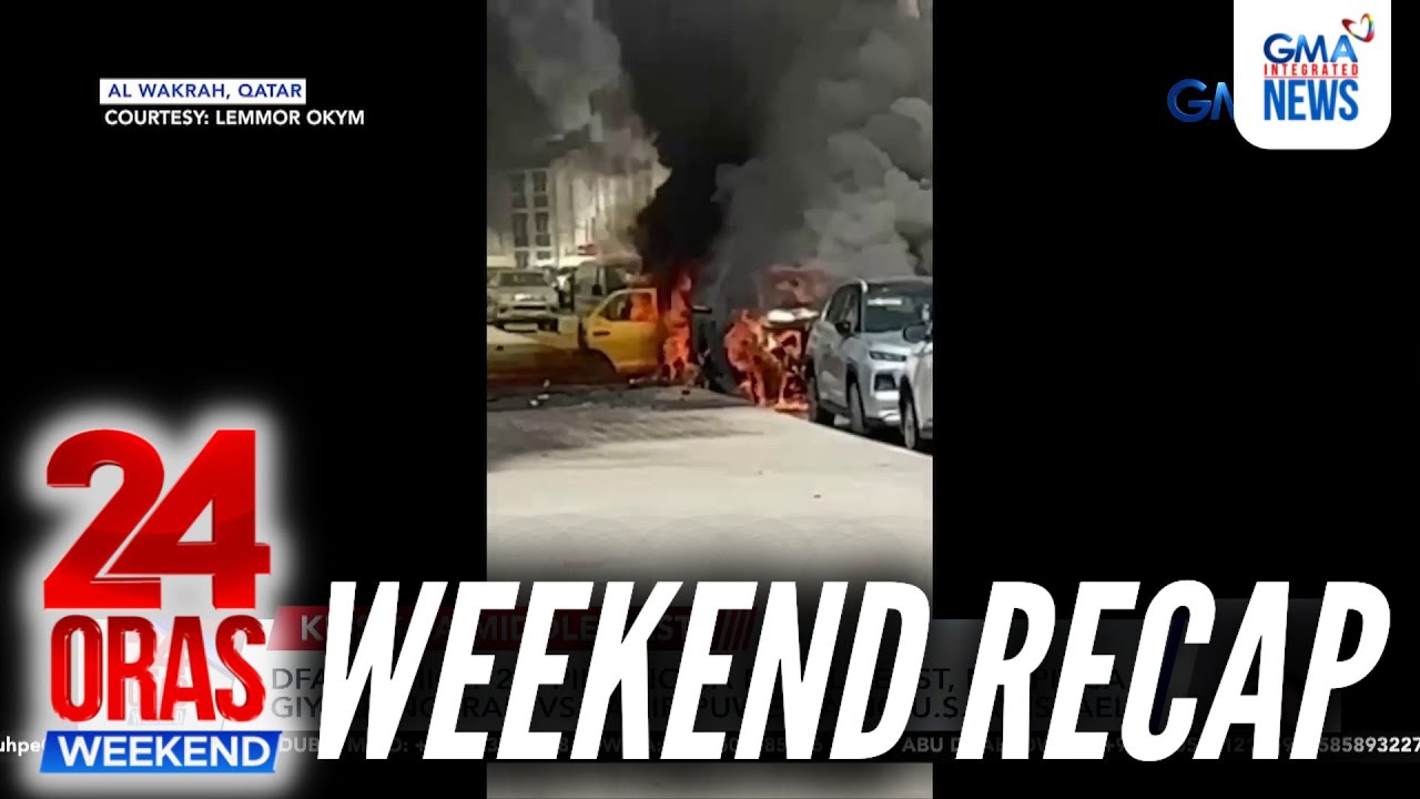 Mga Pinoy ipit sa Mideast crisis | Fetus sa styro box | David Licauco win, atbp. | 24 Oras Weekend