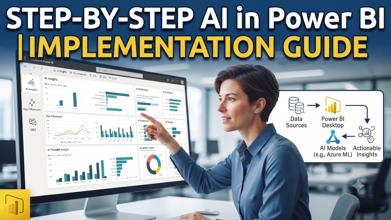 How to Use AI in Power BI | Step-by-Step AI Dashboard Tutorial for ...
