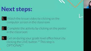 Instructions Video Week 3