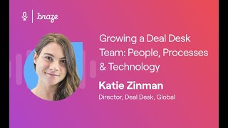 Growing a Deal Desk Team: People, Processes, and Technology ft. Katie Zinman | RevAmp Podcast