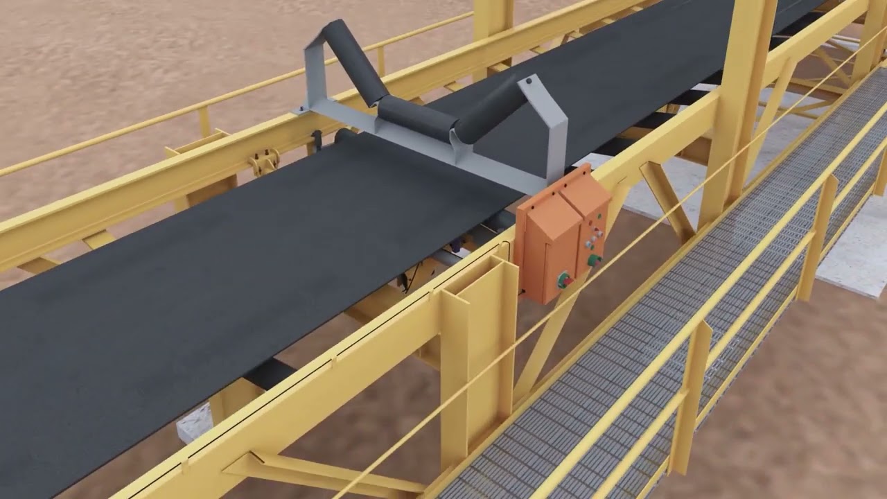 Track Straight Automatic Conveyor Tracking Unit (Innovative Mining Services Pty Ltd)