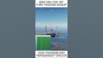 NEW JET FROM USA | F-15C "GOLDEN EAGLE" | WAR THUNDER DEV |  #warthunder