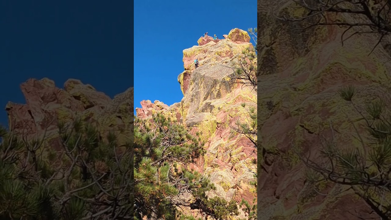 Flatirons Rock climber 