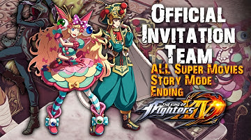 The King of Fighters XIV - Story Mode - Official Invitation Team
