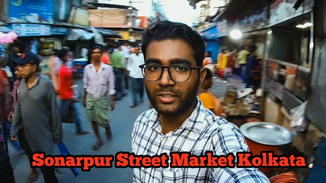Sonarpur Street Market in Kolkata