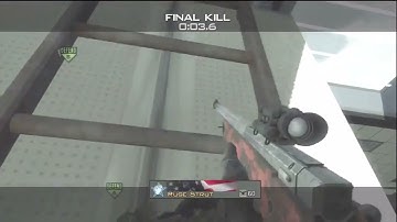 MW3 INSANE L118A Window Shot Across Terminal - CRAZY Trickshot