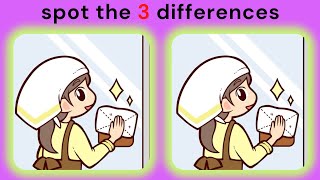 find the 3 difference |No459