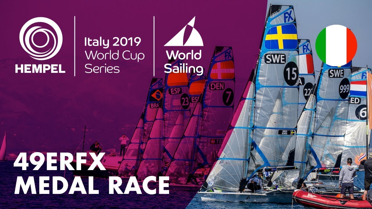 49erFX Medal Race | Hempel World Cup Series Genoa 2019