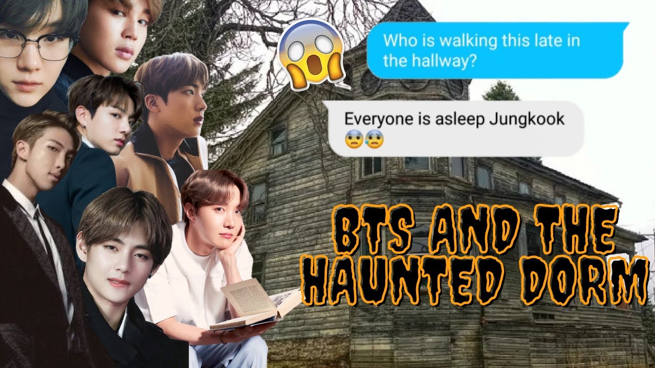 BTS TEXT -  BTS And The Haunted Dorm Ft. Manager Sejin