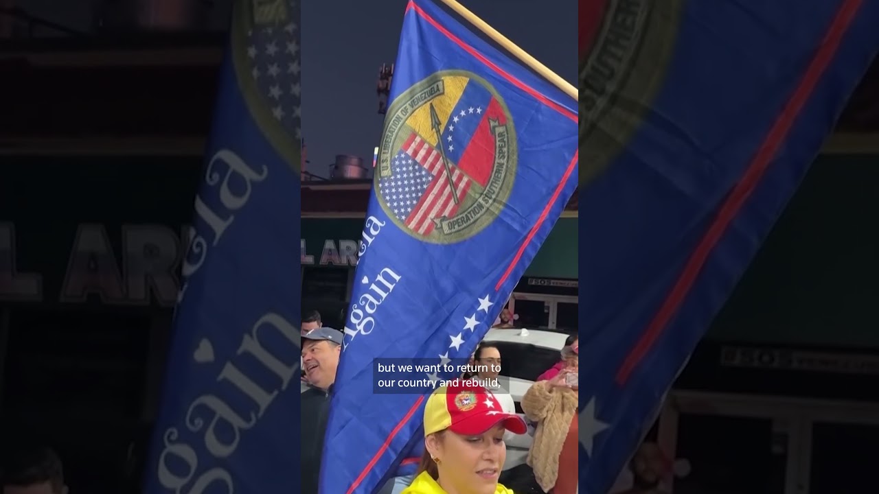 Venezuelans in Florida celebrate capture of Maduro