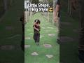 Little Steps, Big Style 😎 | Cute Baby Walking on Track 💚