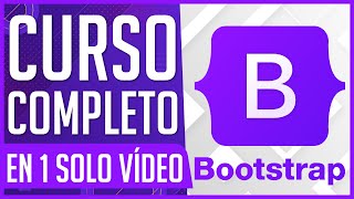 Curso de Bootstrap COMPLETO - Crear Página Web y Subirla a Internet (HTML + CSS + JS)