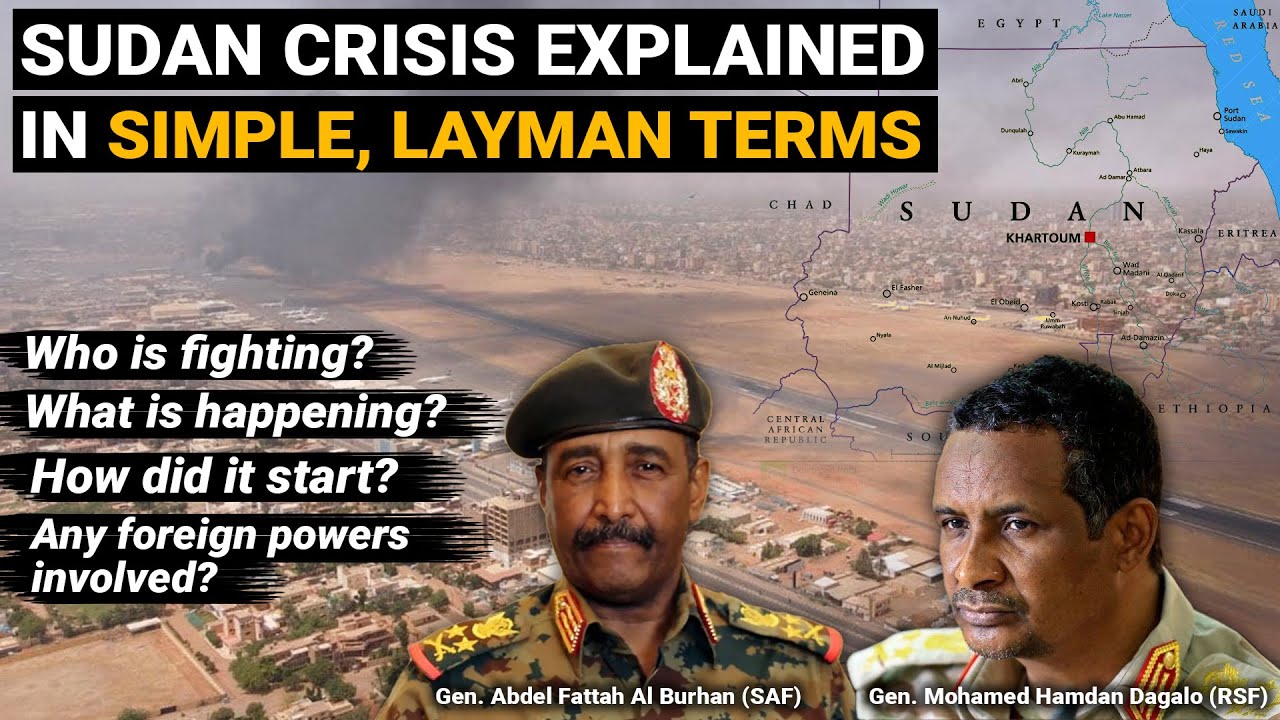Sudan Crisis 2023 Explained Military Conflict YouTube Sudan Crisis 2023 Explained Military Conflict YouTube