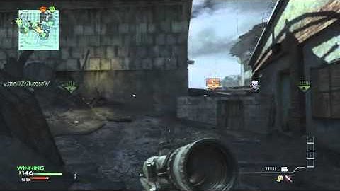 mw3 Game Clip: random throwing knife