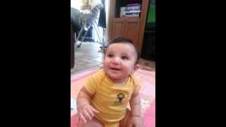 Slow Motion Baby Laughing Caution Extremely Hilarious